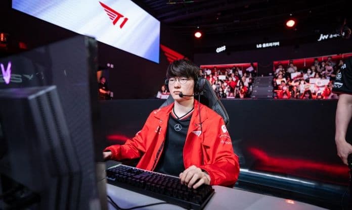 Faker tập luyện chuẩn bị cho MSI 2025