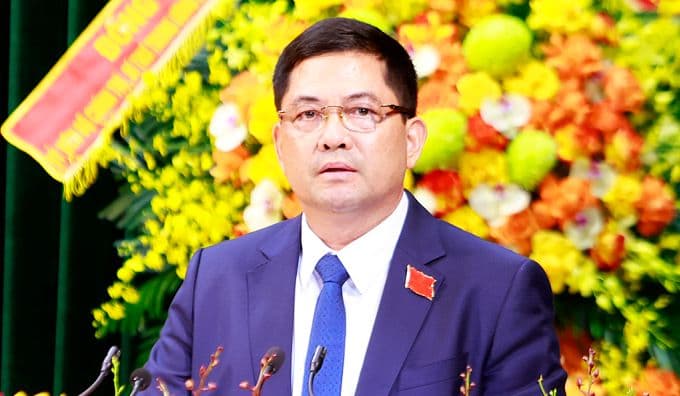 Bí thư Nguyễn Hồng Thái phát biểu tại Đại hội Đảng bộ tỉnh Bắc Ninh
