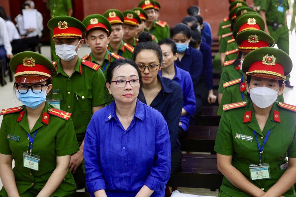 Bà Trương Mỹ Lan tại phiên tòa đại án Vạn Thịnh Phát, khởi đầu cho hành trình thi hành án dân sự kỷ lục.