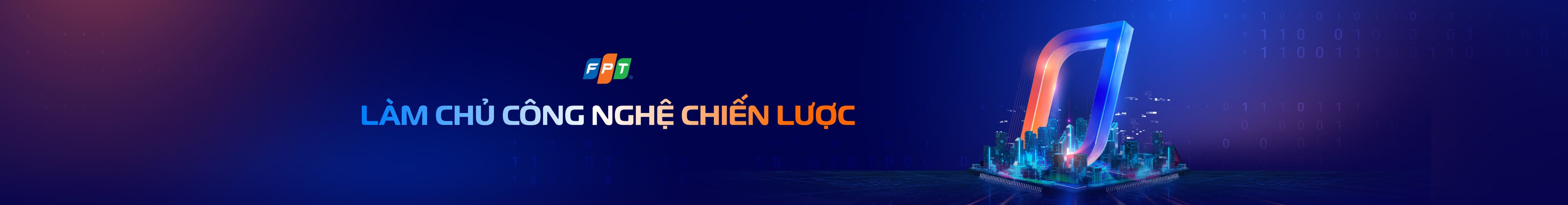 Banner FPT làm chủ công nghệ chiến lược với AI và tầm nhìn phát triển bền vững