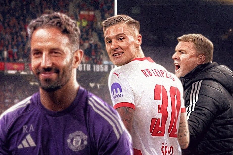 Benjamin Sesko trong bối cảnh chuyển nhượng giữa Manchester United và Newcastle.