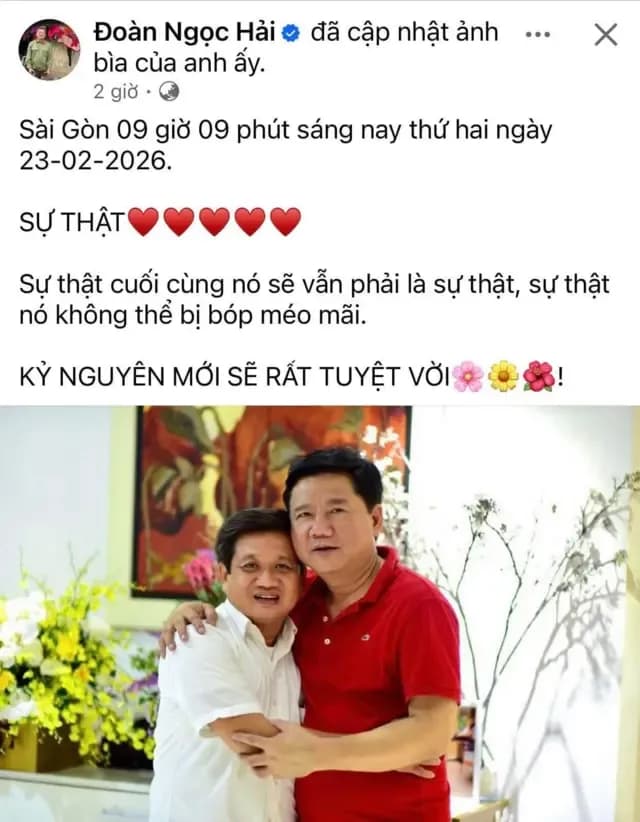 Bài đăng trên mạng xã hội về sự kiện 'ra tù' của ông Đinh La Thăng, thể hiện dư luận số.