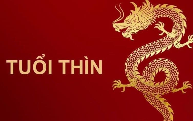 Biểu tượng rồng vàng đại diện cho tuổi Thìn, con giáp may mắn trong tháng 8