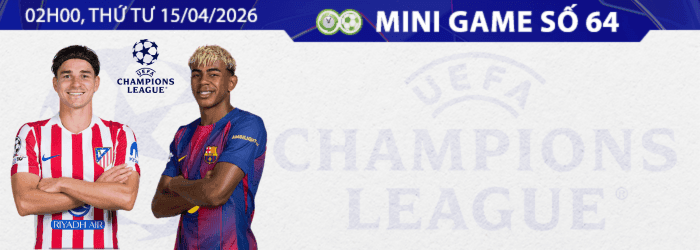 Biểu tượng UEFA Champions League và hình ảnh cầu thủ, tượng trưng cho các giải đấu danh giá do UEFA tổ chức.