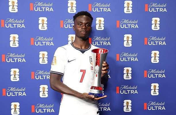 Bukayo Saka nhận giải Cầu thủ xuất sắc nhất trận tranh hạng ba World Cup 2026, ghi dấu ấn cá nhân trong di sản giải đấu.