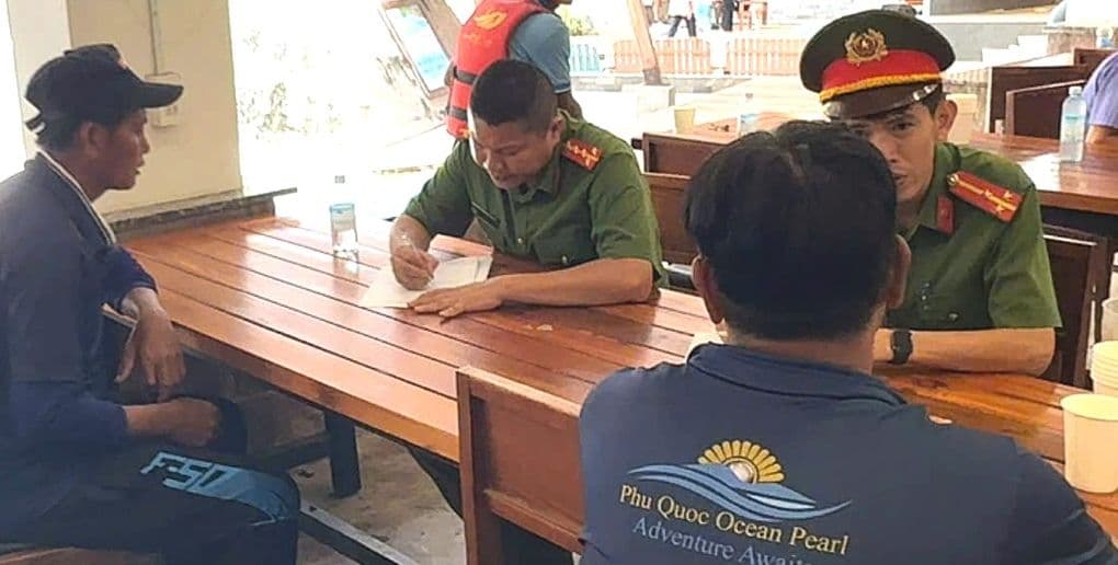 Cơ quan điều tra làm việc với các thuyền viên liên quan đến vụ lật ca nô ở Phú Quốc.