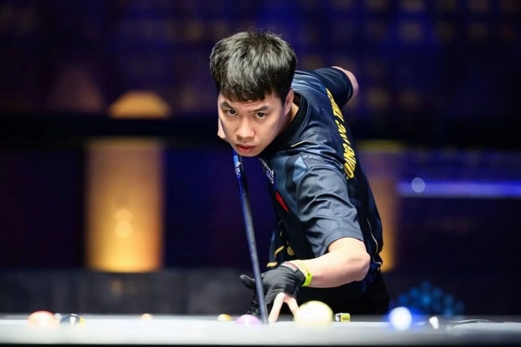 Cơ thủ Lường Đức Thiện thực hiện cú đánh quyết định, khoảnh khắc làm nên lịch sử