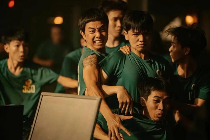 Cảnh quay kịch tính trong bộ phim Trại Buôn Người
