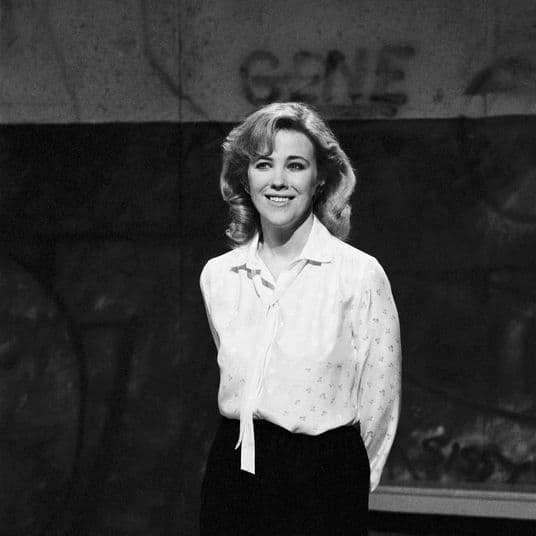 Catherine O'Hara thời trẻ trong những năm đầu sự nghiệp diễn xuất