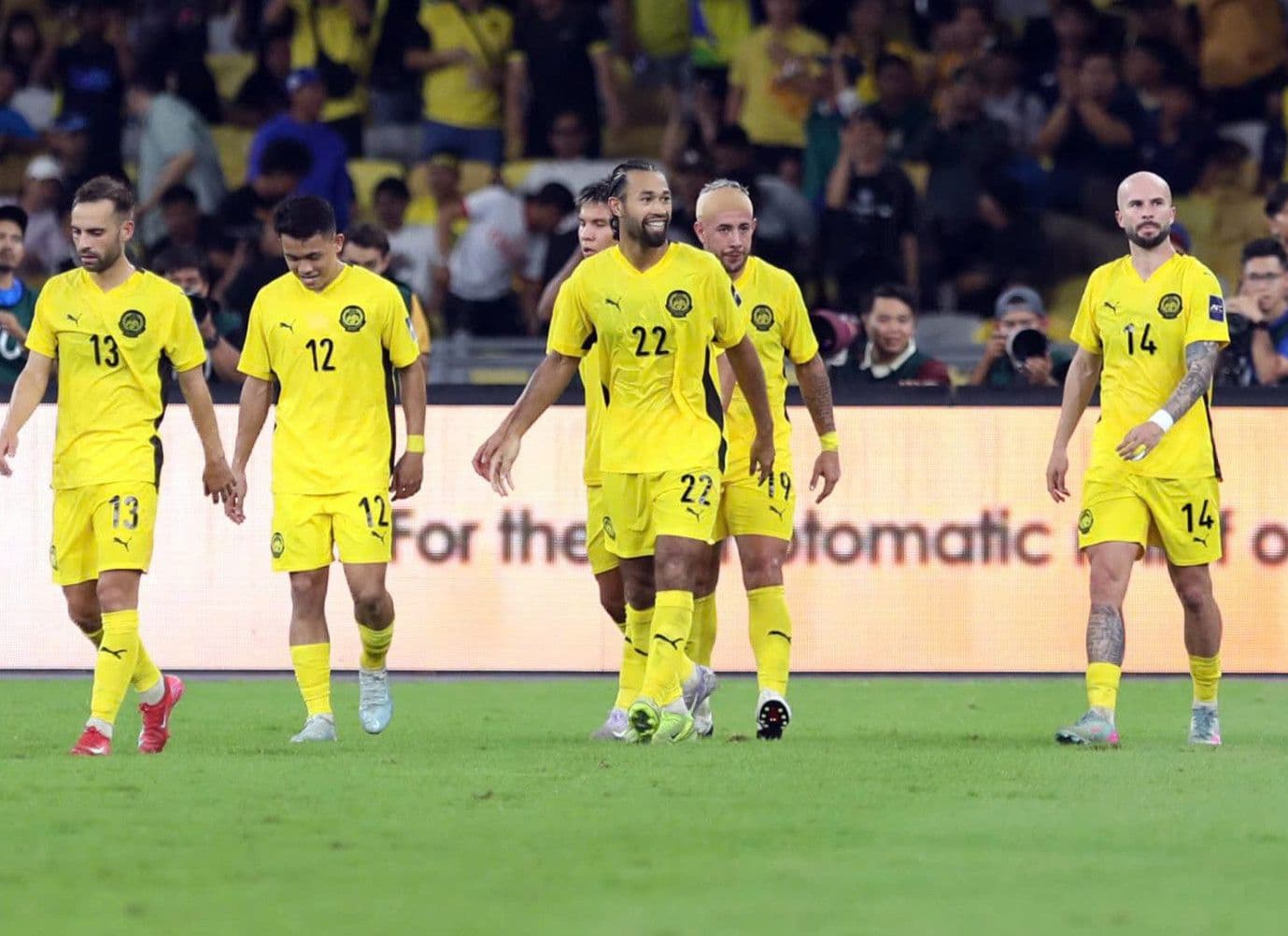 Các cầu thủ đội tuyển Malaysia, đội bóng bị AFC xử phạt vì vi phạm quy định nhập tịch cầu thủ