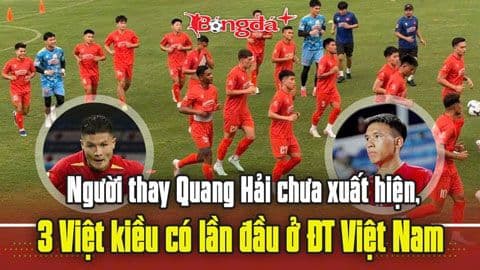 Các cầu thủ đội tuyển Việt Nam tập luyện, thể hiện sự gắn kết và tinh thần chung của dân tộc.