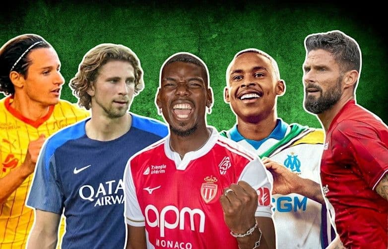 Các cầu thủ Ligue 1, minh họa cho sự cạnh tranh khốc liệt và xu hướng bóng đá toàn cầu