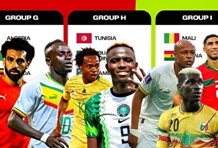 Các đội tuyển quốc gia châu Phi tranh tài vòng loại World Cup 2026, thể hiện khát vọng tham dự giải đấu lớn