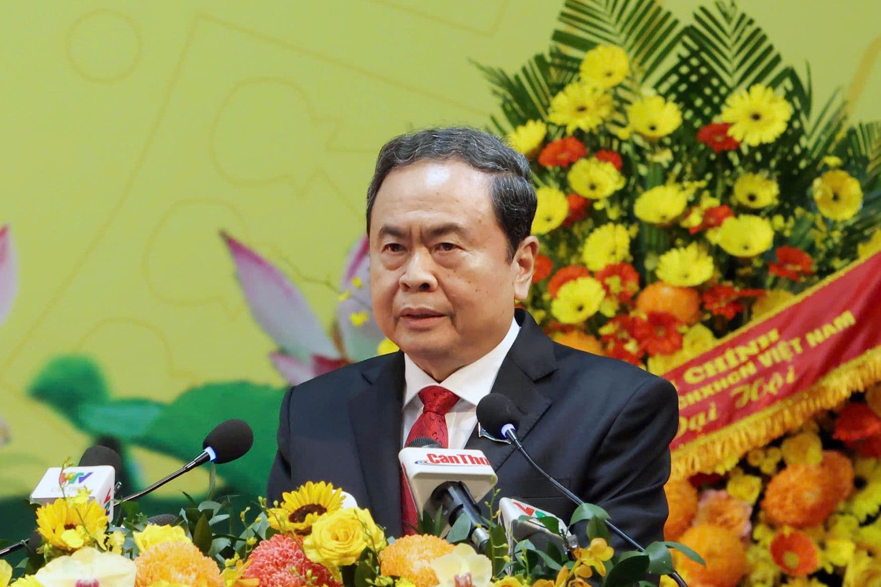 Chủ tịch Quốc hội Trần Thanh Mẫn phát biểu tại sự kiện quan trọng
