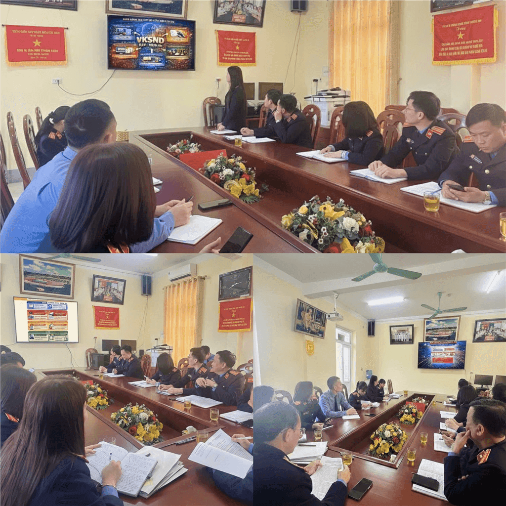 Cán bộ tham gia tập huấn ứng dụng trí tuệ nhân tạo, thể hiện sự đổi mới và hiện đại hóa trong công tác