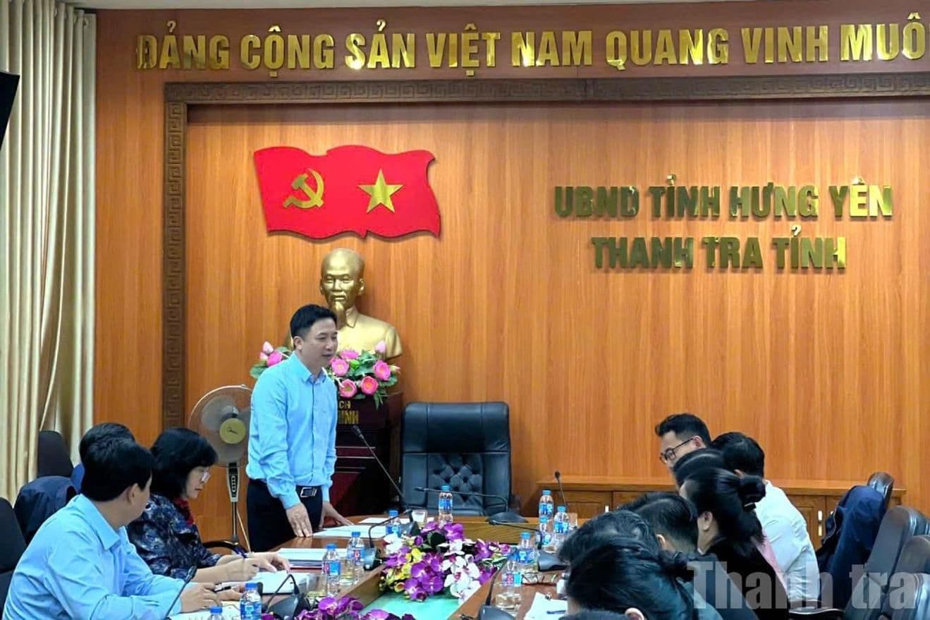 Cán bộ Thanh tra tỉnh Hưng Yên họp bàn về công tác thanh tra và củng cố niềm tin công chúng