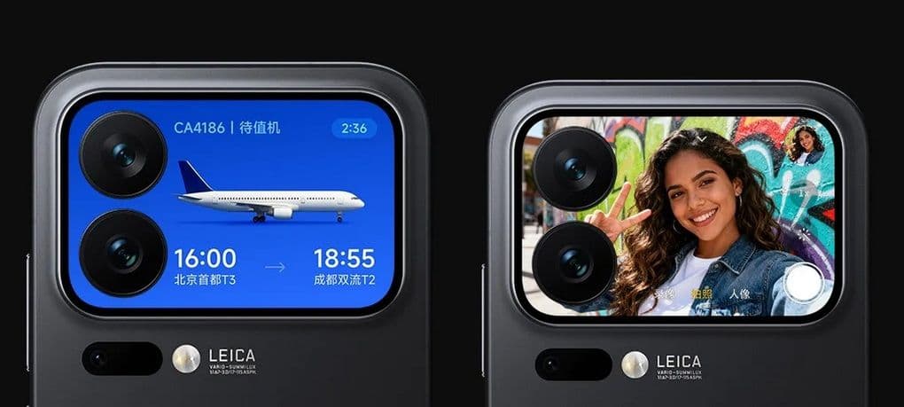 Cận cảnh hệ thống ba camera 50MP được tinh chỉnh bởi Leica trên mặt lưng Xiaomi 17 Pro Max.