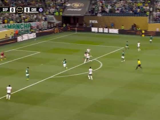 Cảnh quan trận đấu Chelsea vs Palmeiras tại Club World Cup