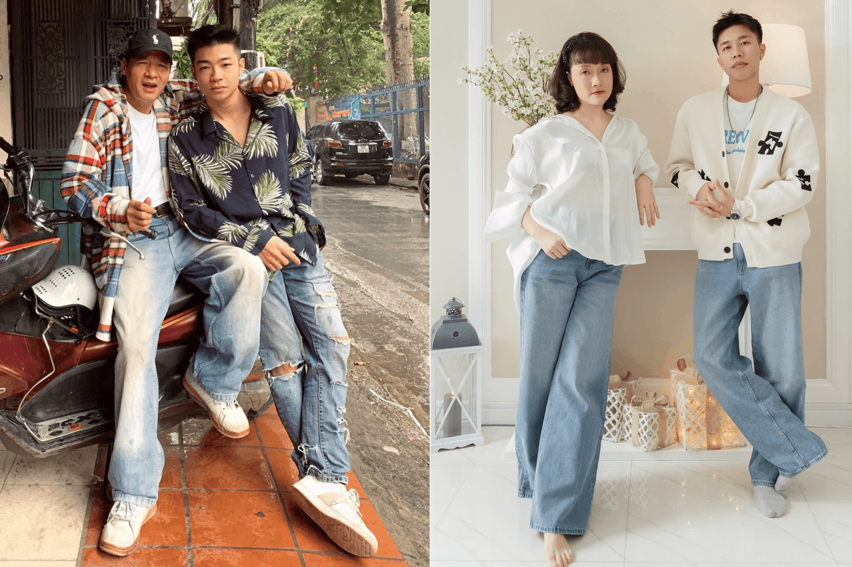 Cặp đôi Khánh và Phương trong phim Mùa Hè Năm Ấy, thể hiện tình yêu tuổi học trò