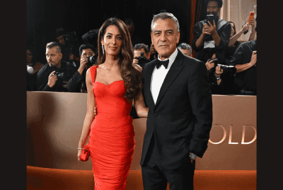 Cặp đôi quyền lực George và Amal Clooney trên thảm đỏ, biểu tượng của tình yêu bền chặt trong giới giải trí