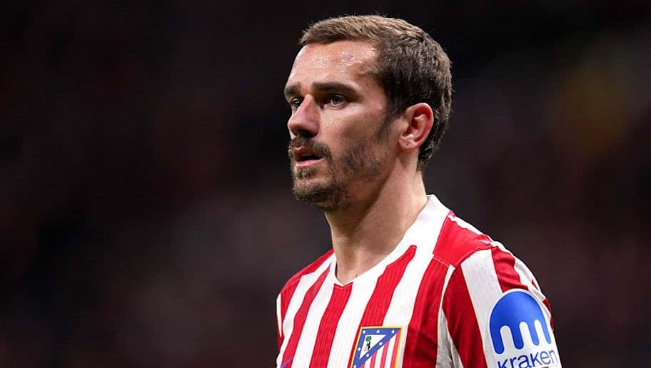 Cầu thủ Antoine Griezmann của Atletico Madrid trong trận đấu Champions League.