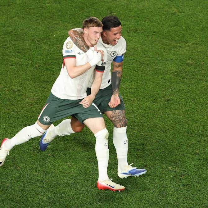 Cầu thủ Chelsea ăn mừng chiến thắng tại Club World Cup