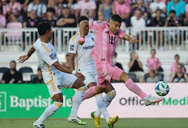 Cầu thủ Inter Miami đối đầu với các cầu thủ LA Galaxy