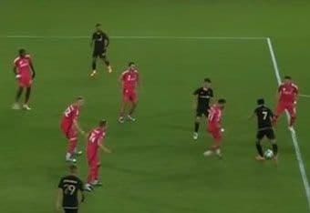 Cầu thủ LAFC trong trận đấu áp đảo trước St. Louis City SC.