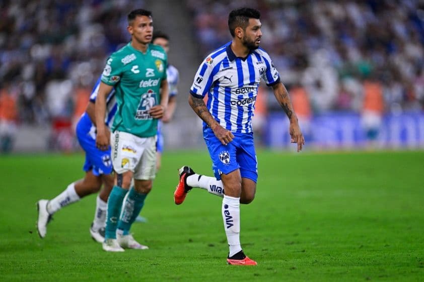 Cầu thủ Monterrey trên sân cỏ Leagues Cup