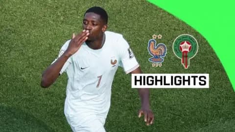 Cầu thủ Ousmane Dembélé ăn mừng bàn thắng tại World Cup 2026, thể hiện tinh thần lễ hội bóng đá toàn cầu