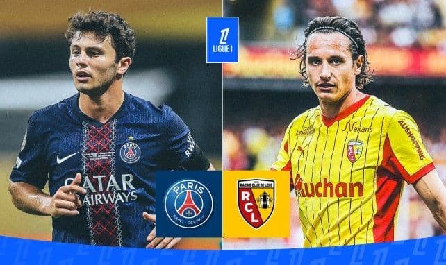 Cầu thủ PSG và Lens trong trận đấu nơi cơn bão chấn thương bắt đầu