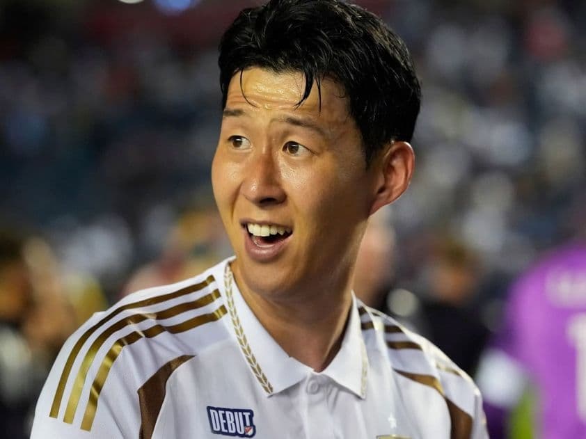 Cầu thủ Son Heung Min trong màu áo MLS, biểu tượng cho giải đấu Leagues Cup