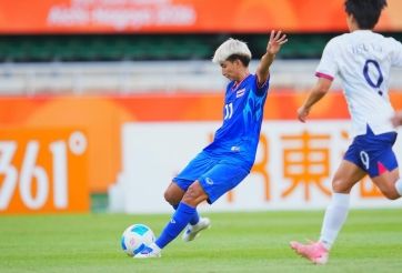 Cầu thủ Thái Lan thi đấu, minh họa cho bối cảnh bóng đá Thái Lan.