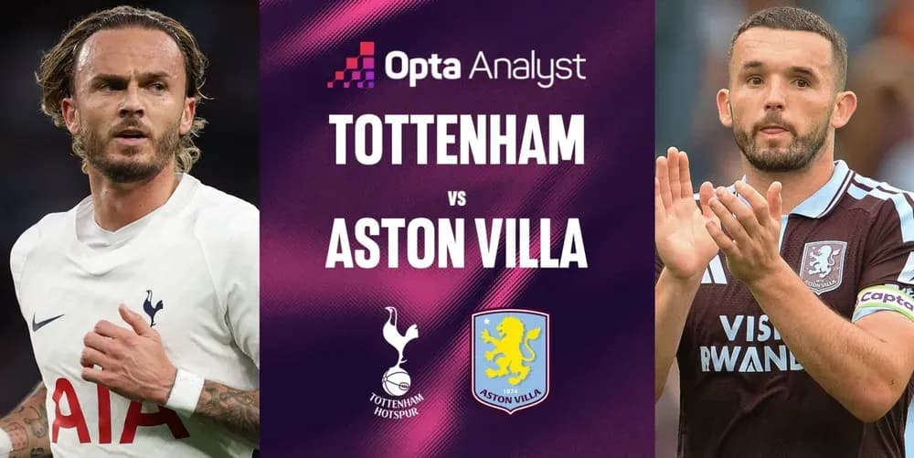 Cầu thủ Tottenham và Aston Villa trên sân, minh họa cho giai đoạn khủng hoảng của Tottenham