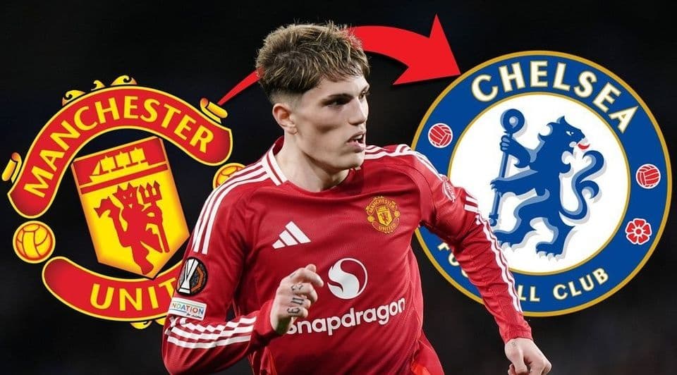 Cầu thủ trẻ Alejandro Garnacho của Manchester United, đại diện cho thế hệ mới trong cuộc đối đầu với Chelsea.