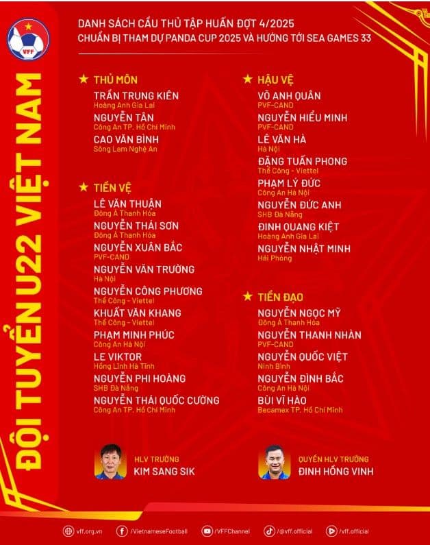 Cầu thủ U22 Việt Nam thi đấu trên đấu trường quốc tế, hướng tới giấc mơ lớn của bóng đá châu lục.