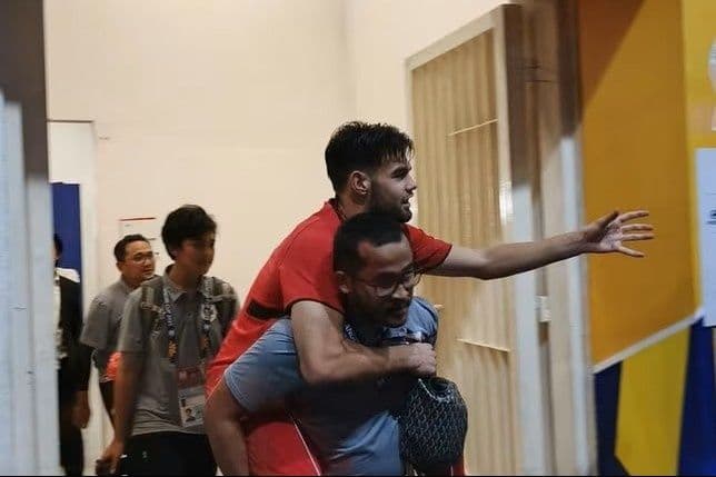 Cầu thủ U23 Indonesia gặp vấn đề thể lực, một trong những nỗi lo về đội hình trước trận chung kết.