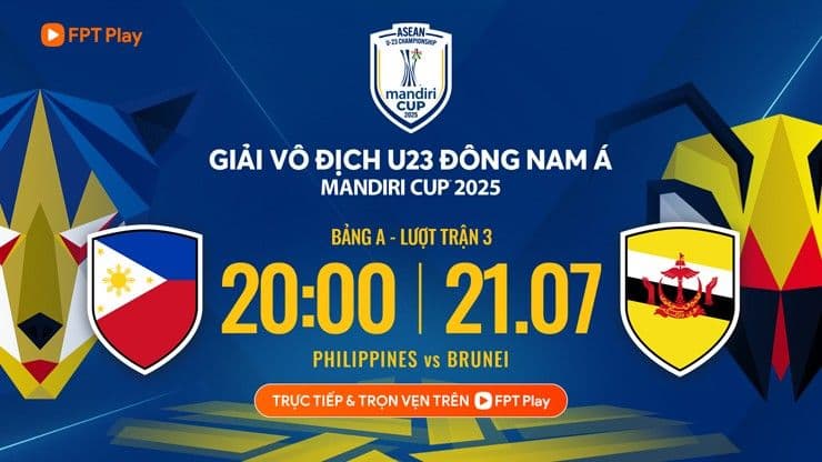Cầu thủ U23 Philippines ăn mừng bàn thắng ấn định tỷ số 2-0 trước U23 Brunei