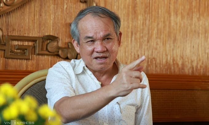 Doanh nhân Đoàn Nguyên Đức, người đã treo thưởng lớn để động viên U23 Việt Nam giành Huy chương Đồng.