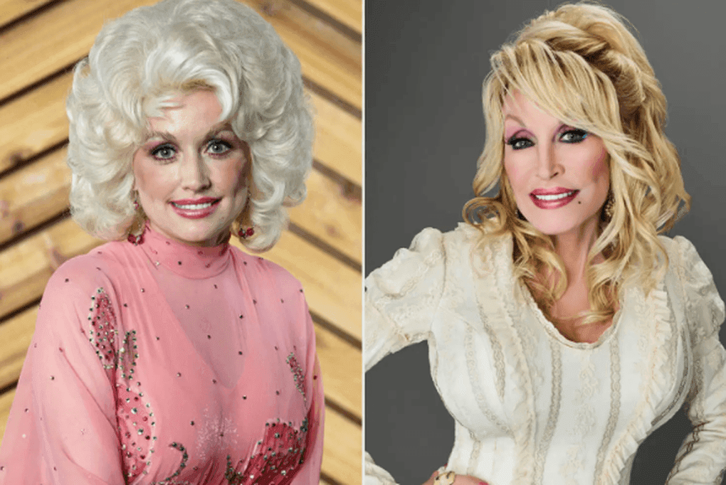 Dolly Parton qua các thời kỳ, thể hiện tinh thần kiên cường và khát vọng vươn lên không ngừng.