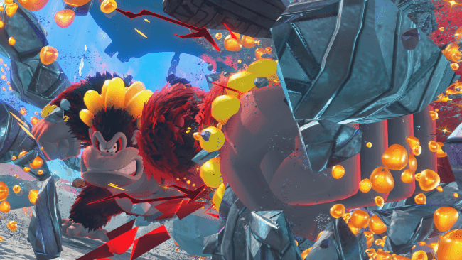 Donkey Kong trong một cảnh game hành động sôi động, tượng trưng cho sự bùng nổ của ngành công nghiệp game và esports.