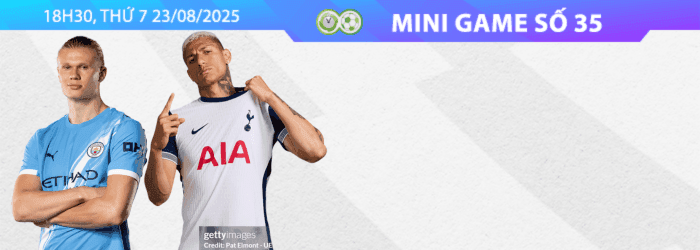 Erling Haaland của Man City và Richarlison của Tottenham, hai tiền đạo chủ lực đối đầu.