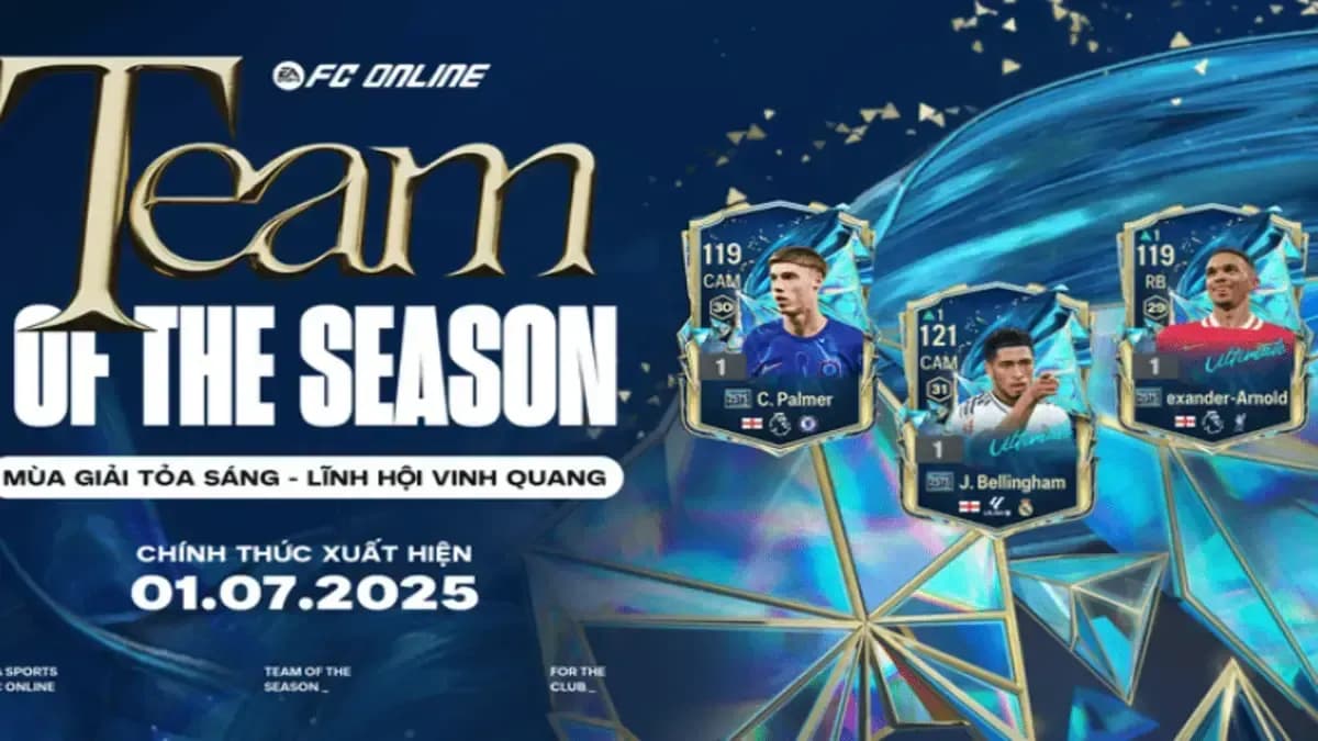 FC Online ra mắt mùa thẻ 25TOTS – gameplay bứt phá, khởi động cho kỷ nguyên mới