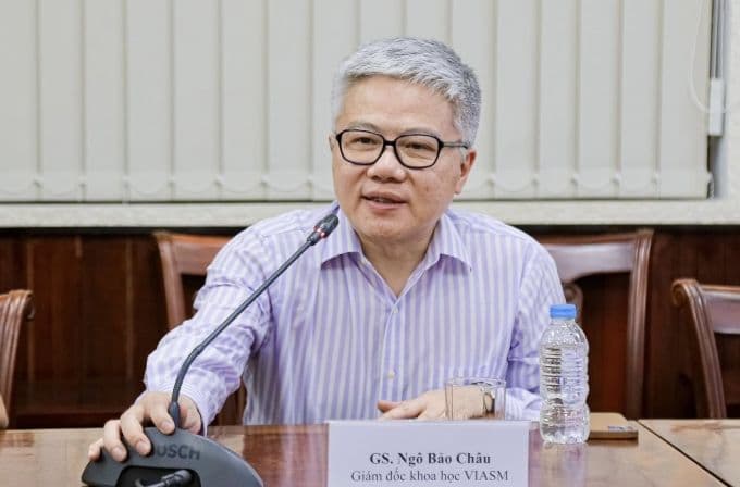 Giáo sư Ngô Bảo Châu, Giám đốc khoa học VIASM, người tiên phong kiến tạo môi trường phát triển tài năng toán học Việt Nam.
