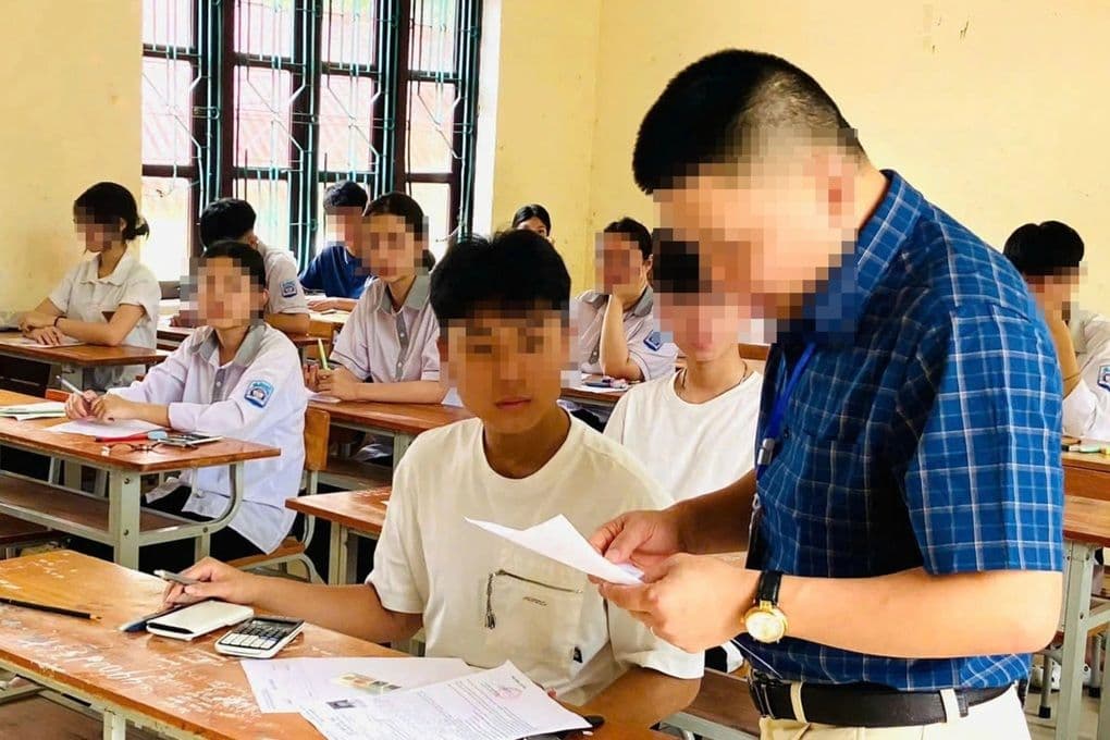 Giáo viên hỗ trợ thí sinh gian lận trong kỳ thi tại Quảng Trị