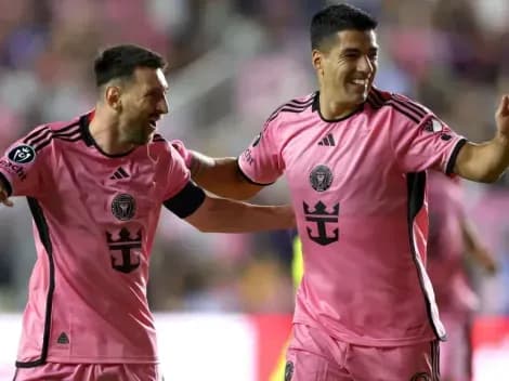 Gol do Suárez em Inter Miami x Palmeiras com participação de Messi viraliza