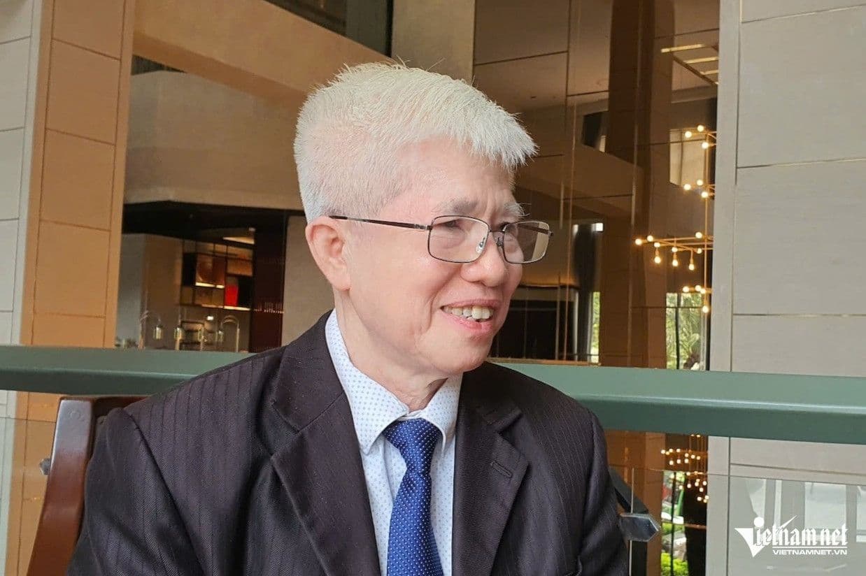 GS.TS Nguyễn Đình Cử, chuyên gia đề xuất hạ tuổi hưởng trợ cấp hưu trí xã hội.