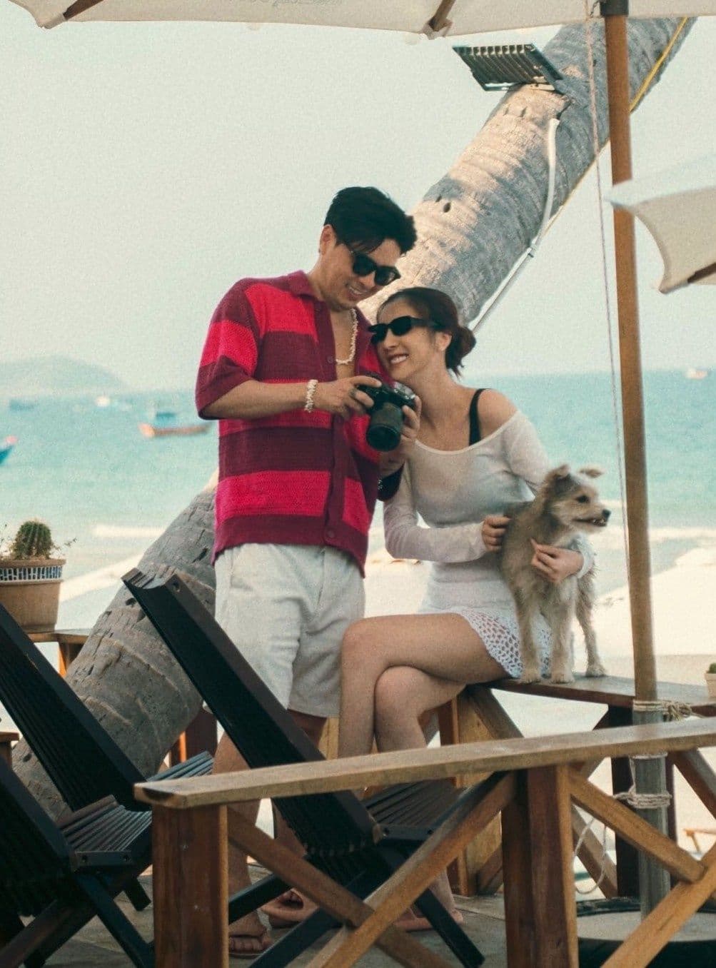 Hồ Quang Hiếu và Tuệ Như bên nhau, thể hiện sự gắn kết giữa tin đồn.