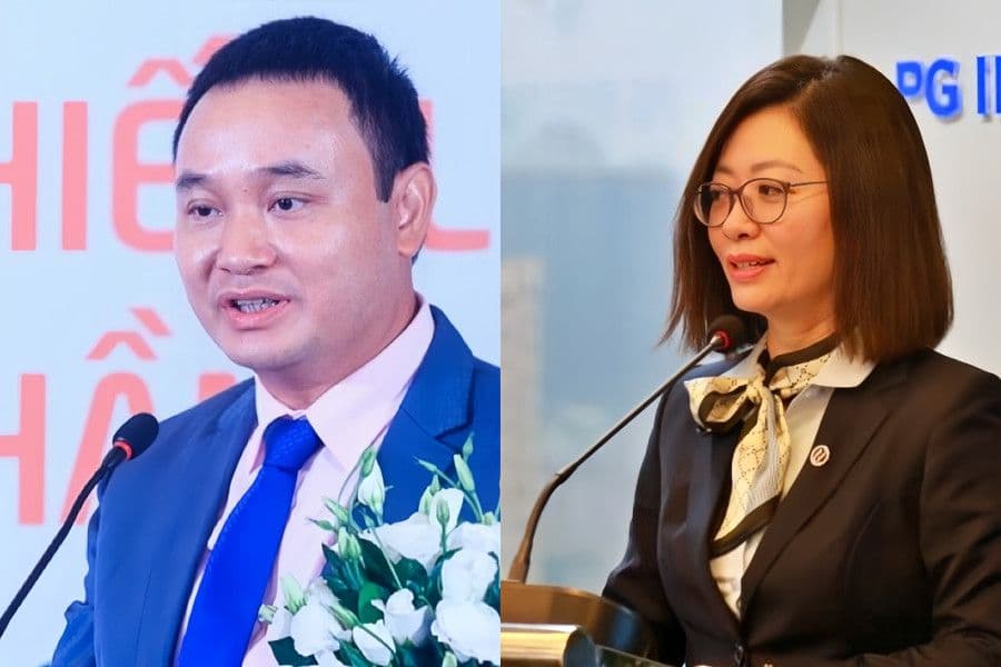 Hai cựu lãnh đạo PJICO Đào Nam Hải và Nguyễn Thị Hương Giang, những người liên quan đến vụ án hối lộ gây chấn động ngành bảo hiểm.