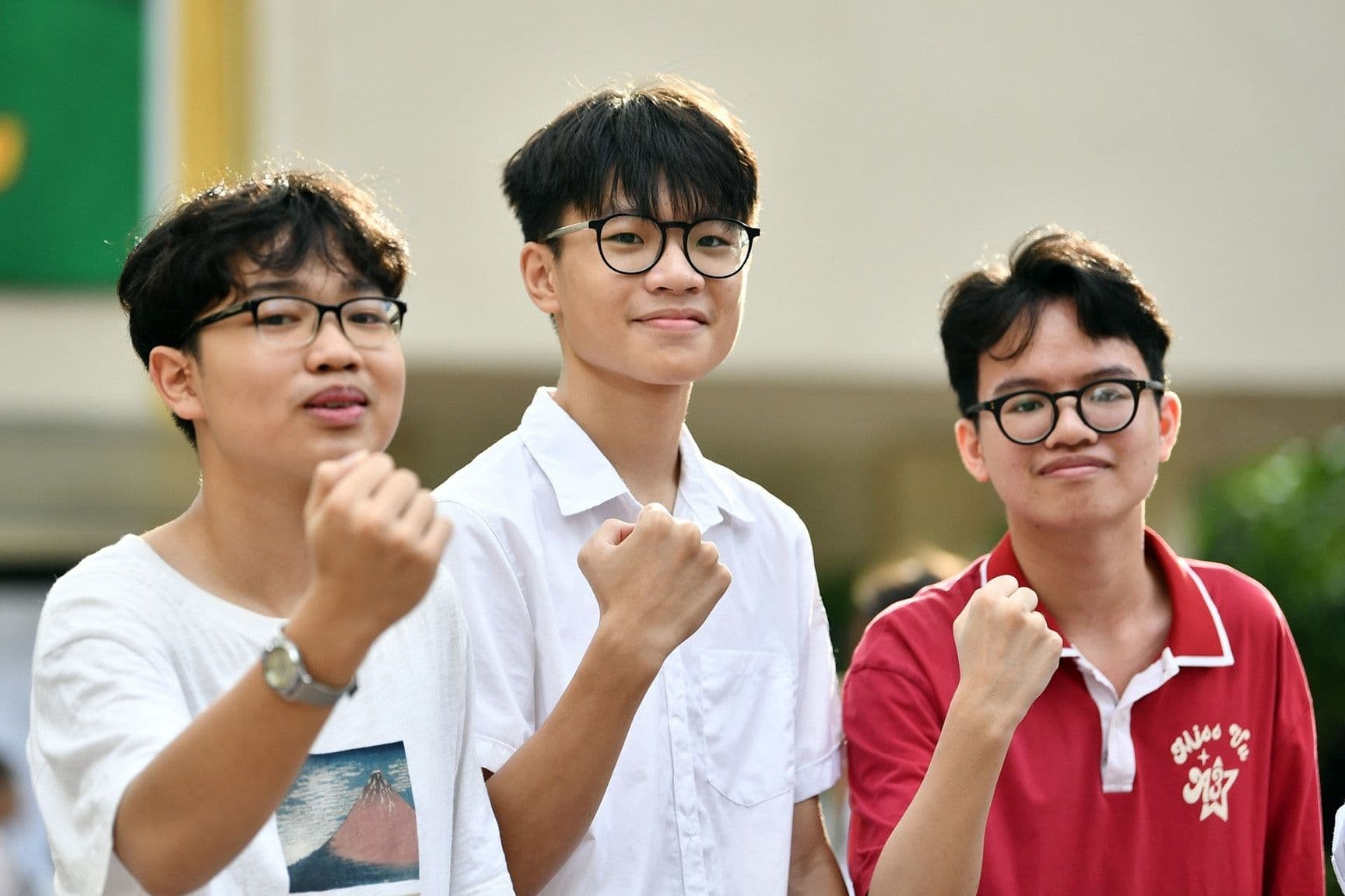 Học sinh thể hiện sự quyết tâm theo đuổi các ngành học kỹ thuật có điểm chuẩn cao.